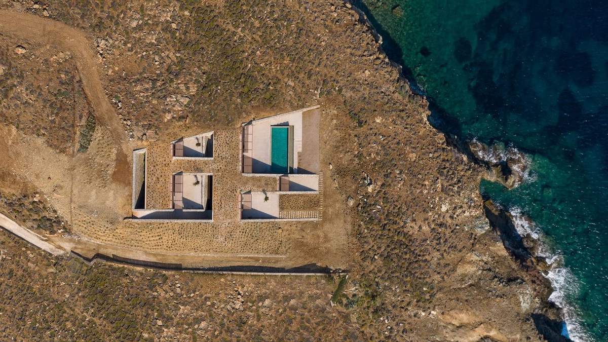 Дім-печера на березі Егейського моря / Фото Archdaily Дім-печера на березі Егейського моря / Фото Archdaily