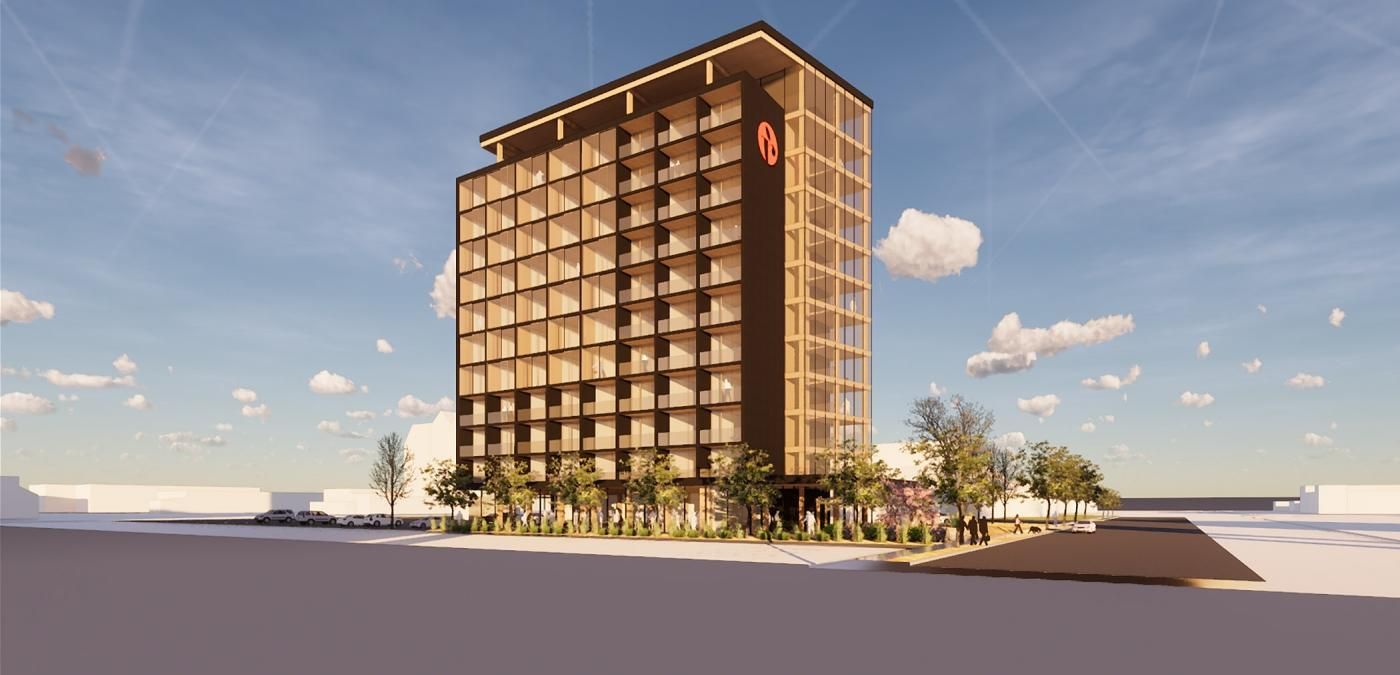В Канаде построят 12-этажный деревянный отель