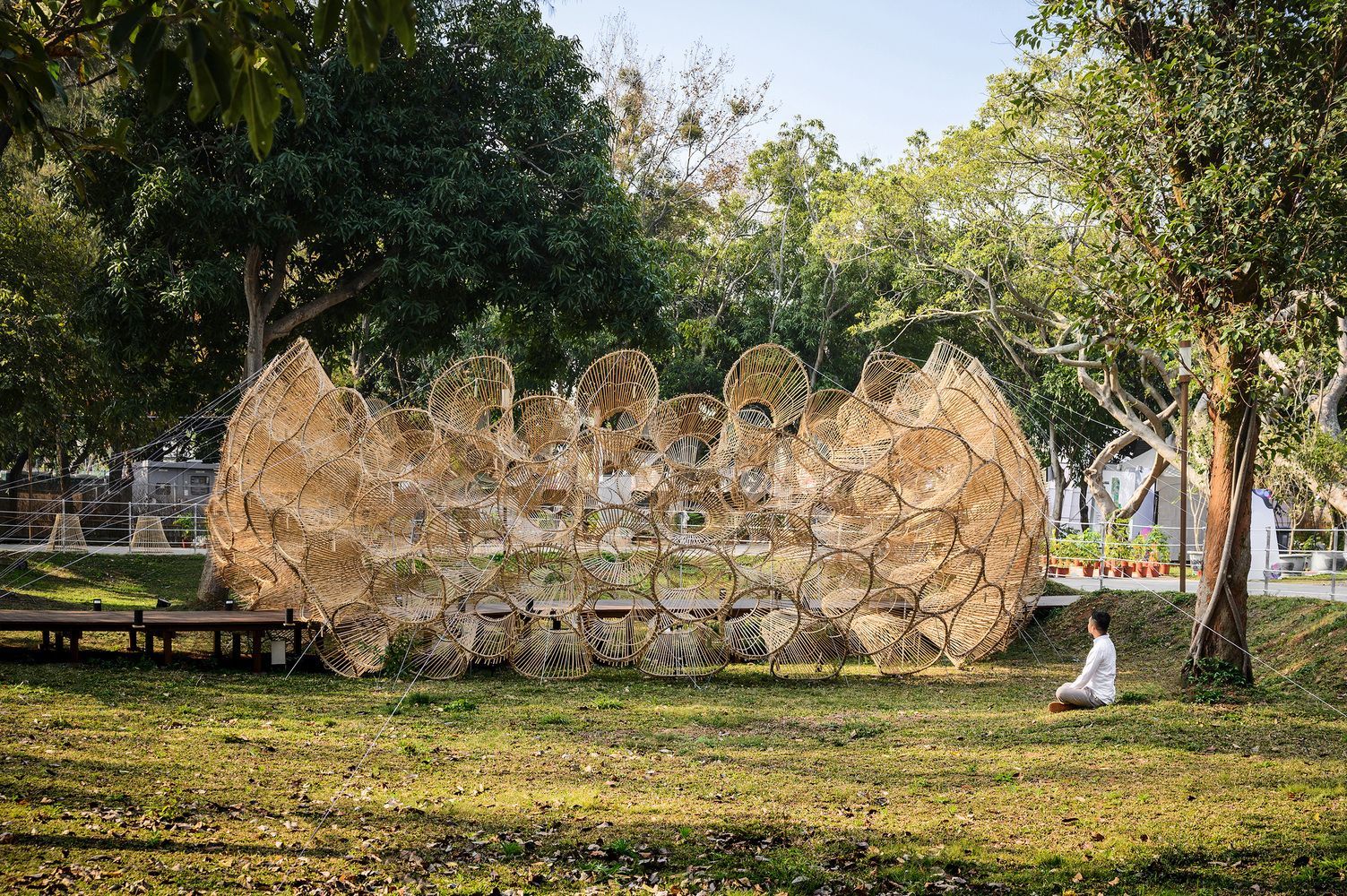 Будинок з риболовних сіток: інсталяція з Тайвані, яка не залишить байдужим – фото Будинок з риболовних сіток: інсталяція з Тайвані, яка не залишить байдужим – фото