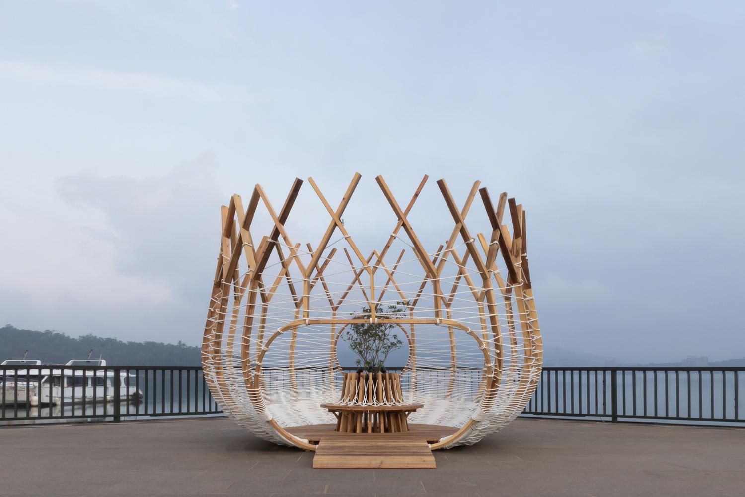 Учась у природы, в Тайване построили домик в виде гнезда – фото Учась у природы, в Тайване построили домик в виде гнезда – фото