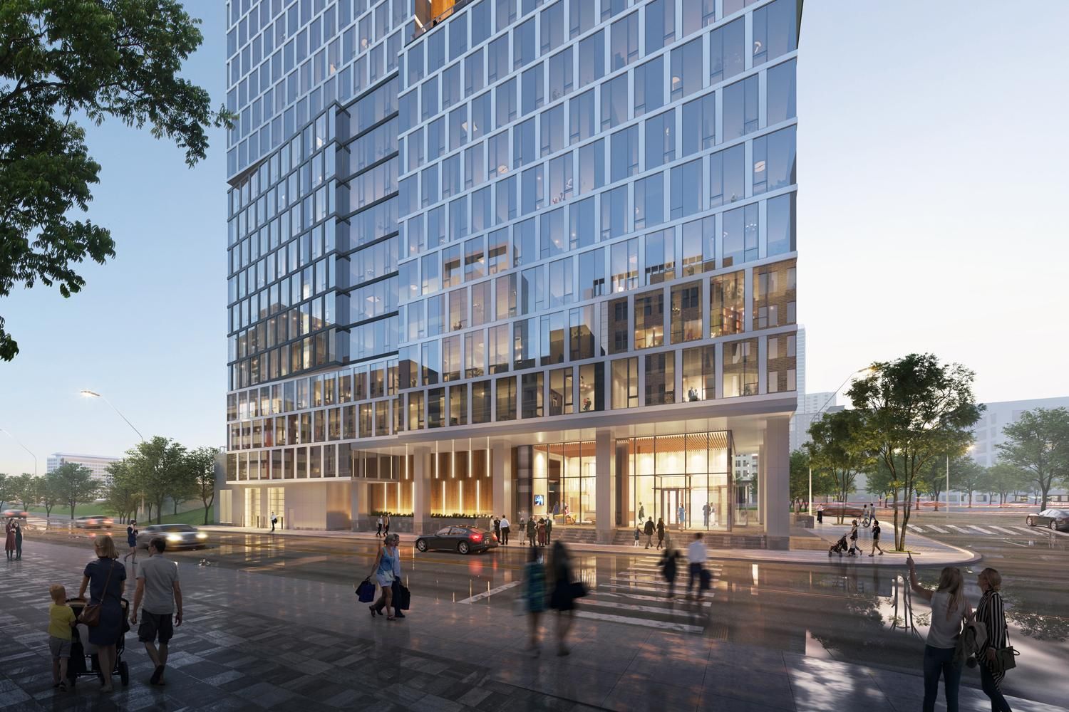 Многоэтажка из кубов: в Чикаго построили первый жилой дом в деловом квартале Многоэтажка из кубов: в Чикаго построили первый жилой дом в деловом квартале