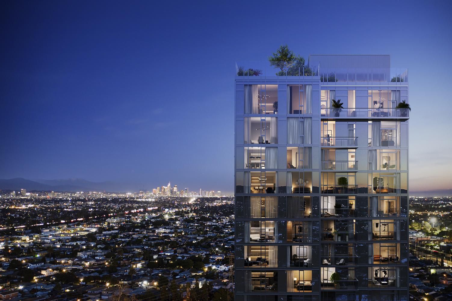 Фантастичний 31-поверховий житловий будинок на околицях  Лос-Анджелесу – фото 