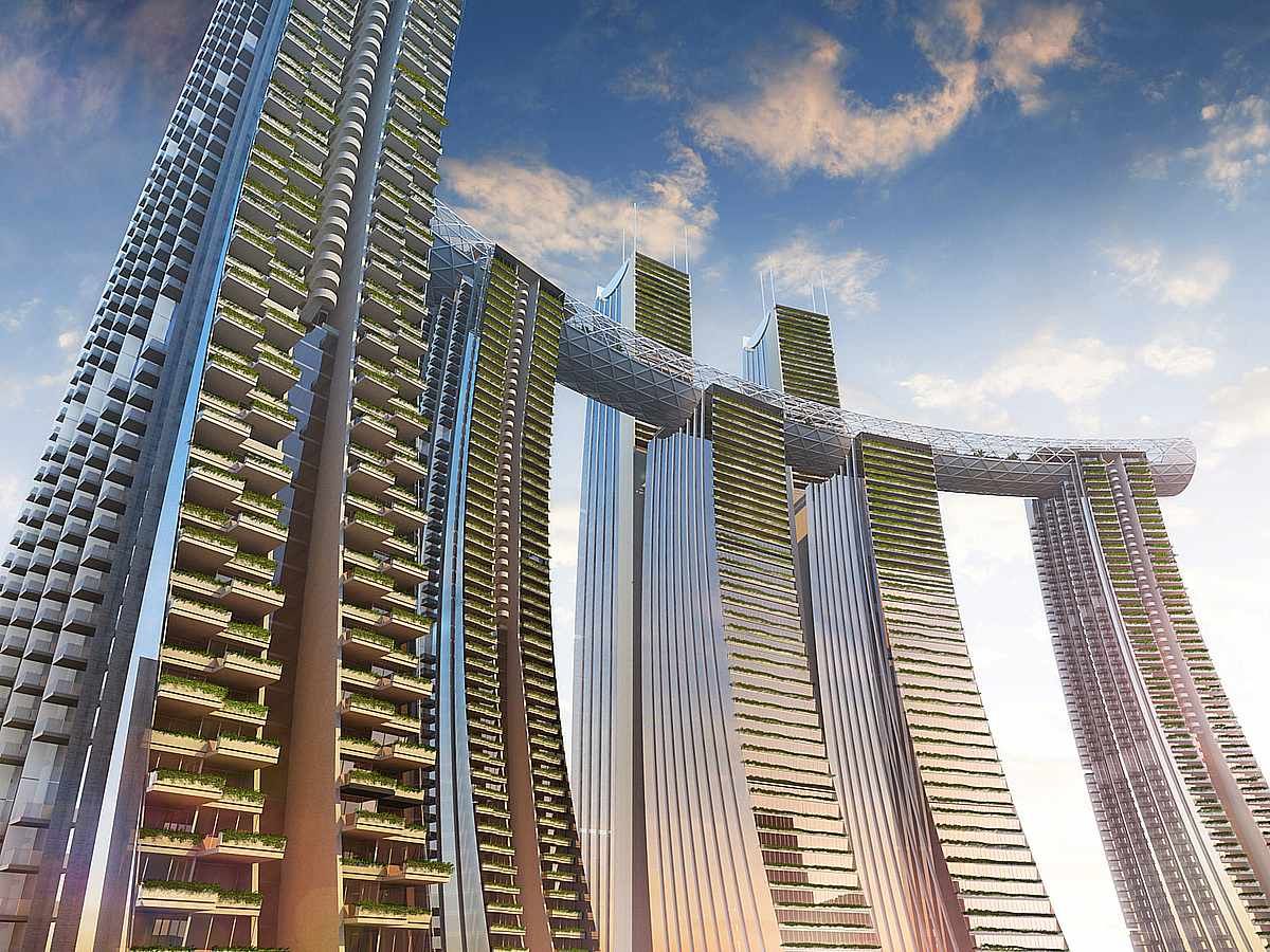 Горизонтальний хмарочос: в Китаї відкриють архітектурне диво – фото Горизонтальний хмарочос: в Китаї відкриють архітектурне диво – фото