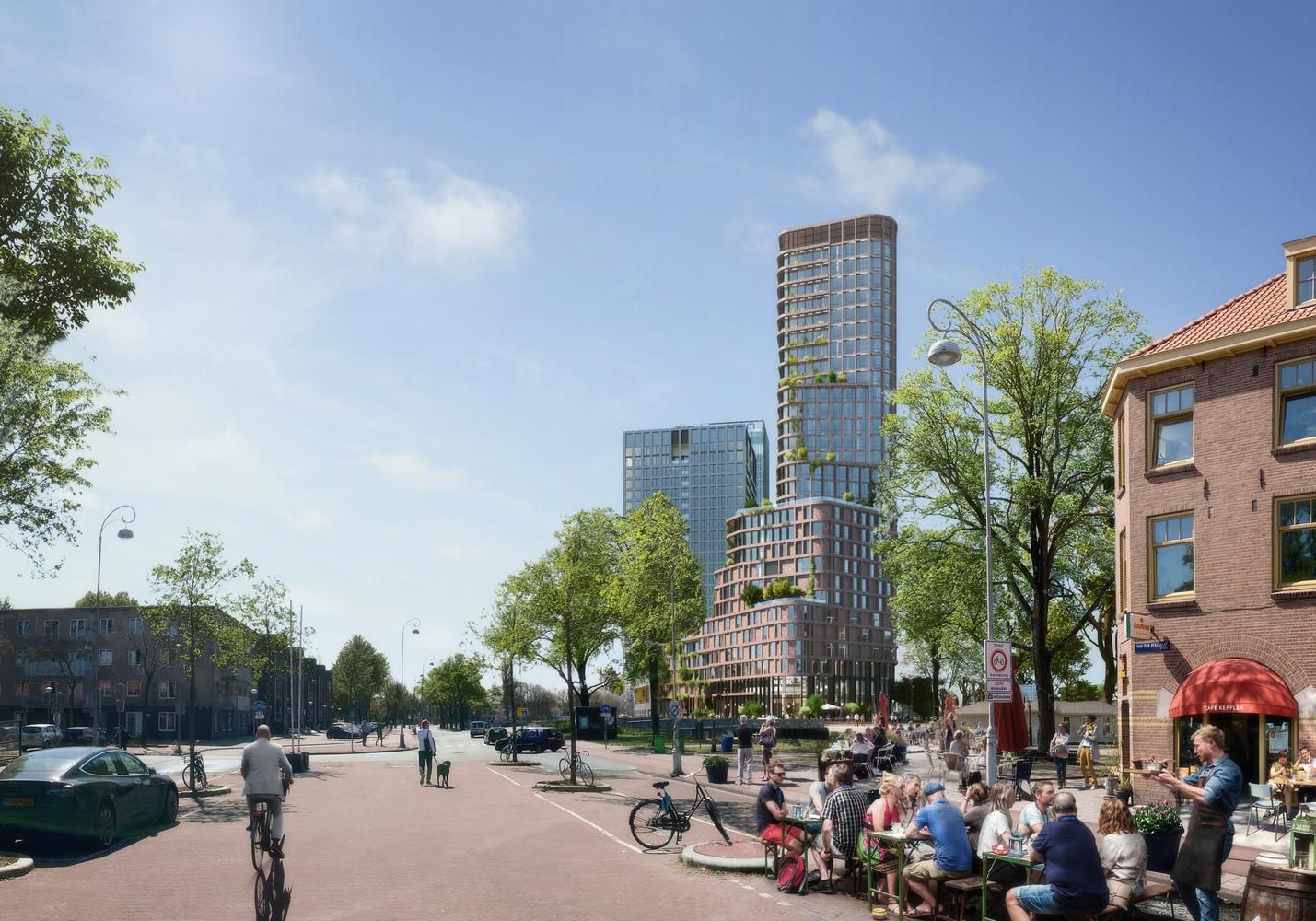 Квіти в цеглі: в Амстердамі зведуть стильний та екологічний житловий хмарочос – фото 
