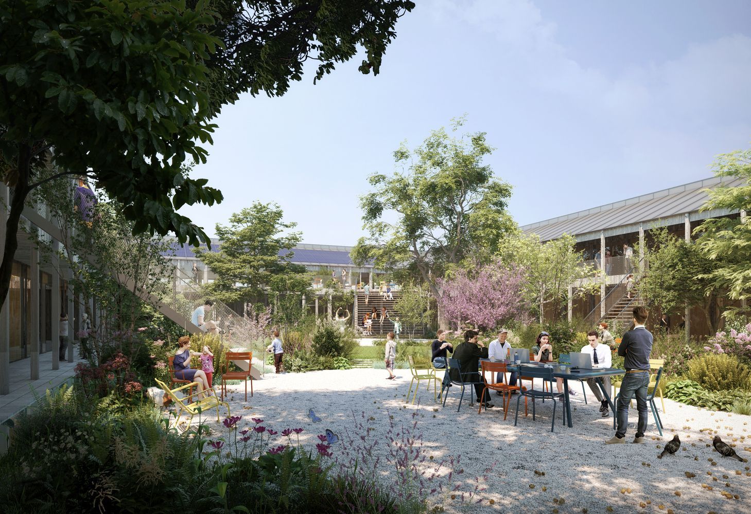 Альтернатива небоскребам: на острове в Швеции построят экологичные офисы в виде сараев – фото Альтернатива небоскребам: на острове в Швеции построят экологичные офисы в виде сараев – фото