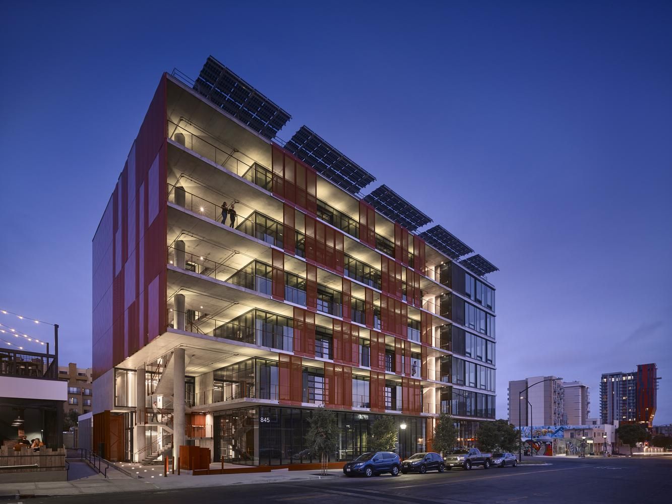 В такой офис хочется возвращаться: оригинальный концепт здания в Сан-Диего – фото В такой офис хочется возвращаться: оригинальный концепт здания в Сан-Диего – фото