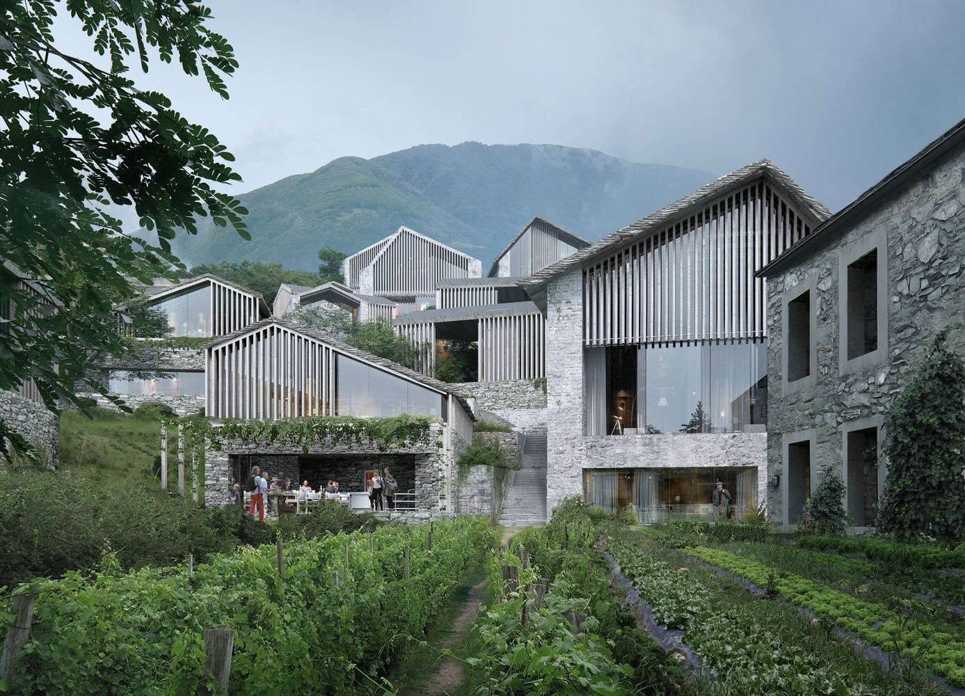 100 будинків на висоті 1200 метрів: в Швейцарії спроєктували шикарний курорт – фото 