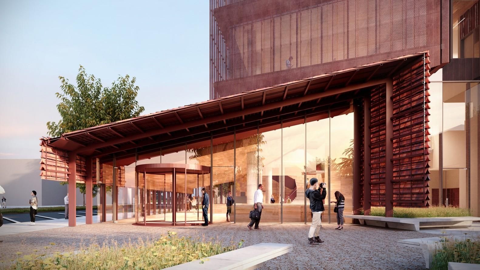 "Медный" суд: в Австралии построят огромное здание суда с медным фасадом – фото "Медный" суд: в Австралии построят огромное здание суда с медным фасадом – фото