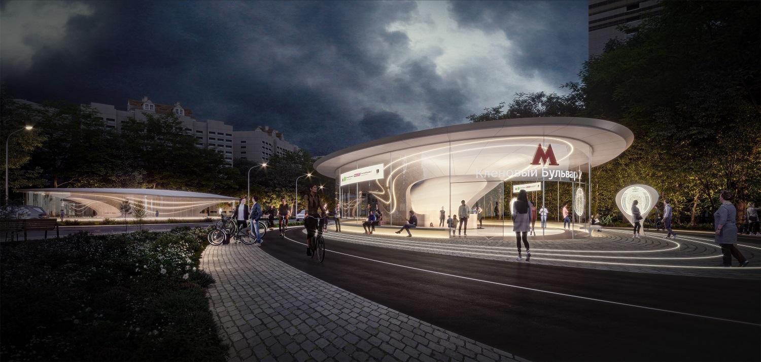 Архітектори Захи Хадід побудують сучасну станцію метро в Москві – фото проєкту