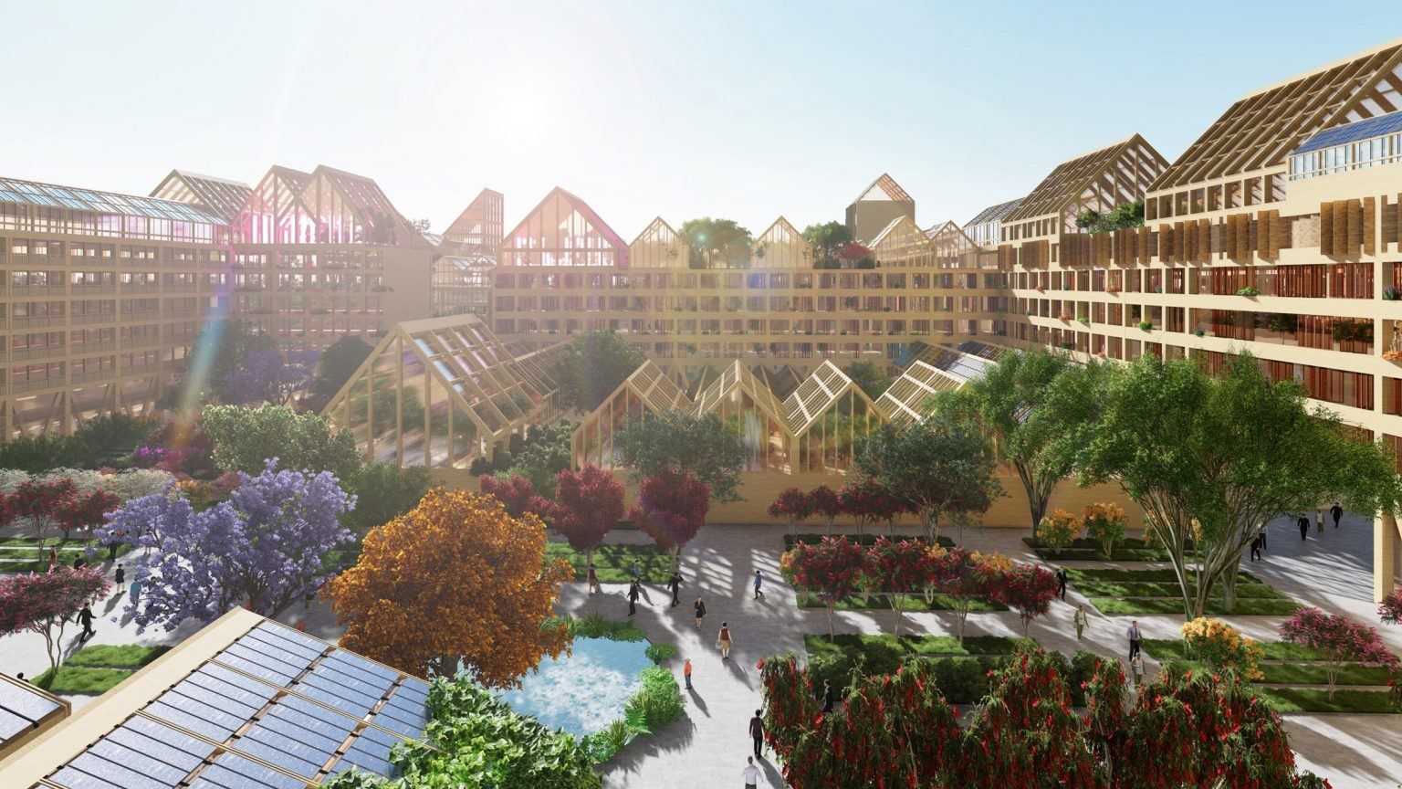 Преимущества автономности: в Китае разработали город, который переживет пандемию без карантина Преимущества автономности: в Китае разработали город, который переживет пандемию без карантина