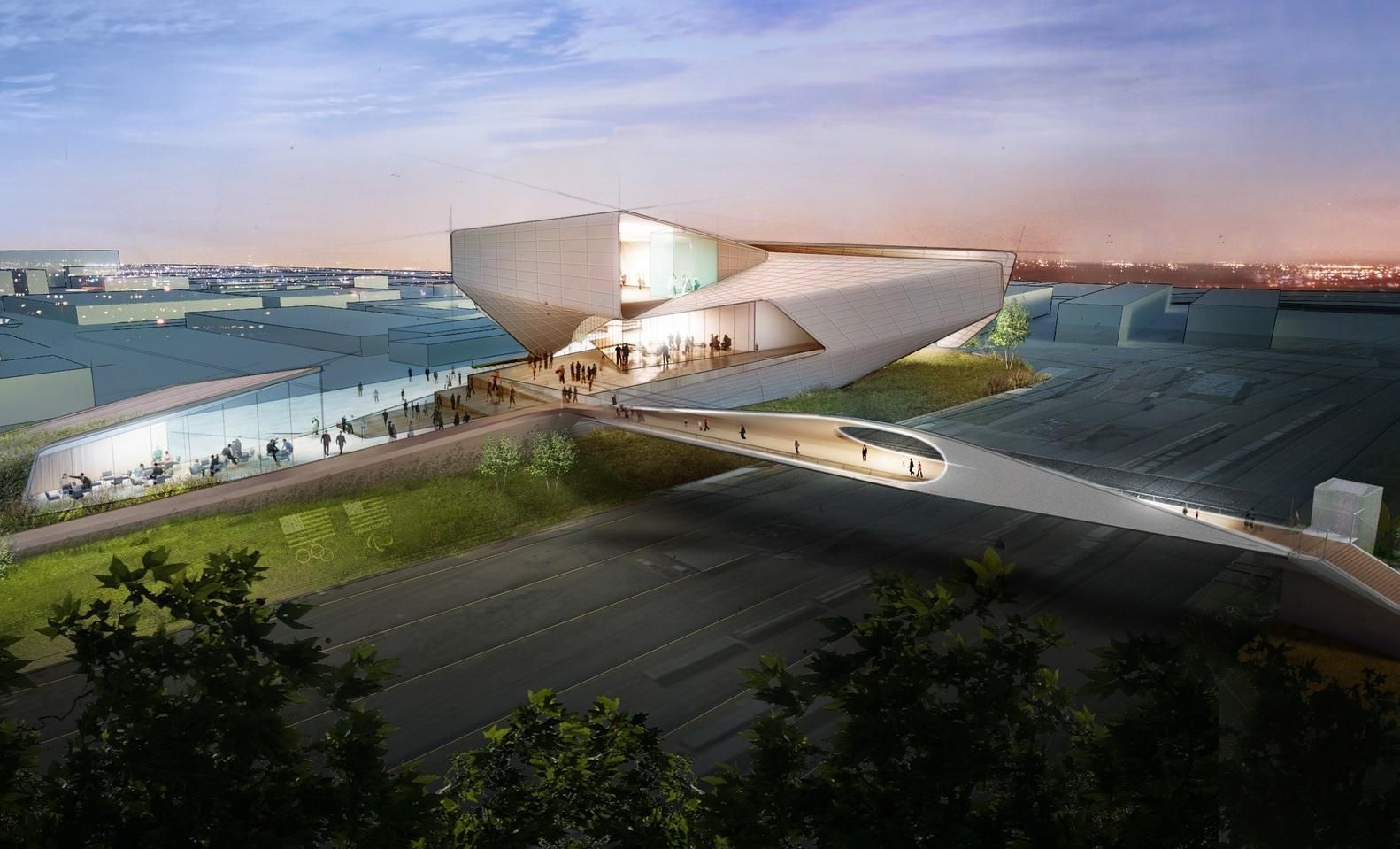 Особенности модернизма: в США построят "олимпийский" мост, что повторяет движений спортсменов Особенности модернизма: в США построят "олимпийский" мост, что повторяет движений спортсменов