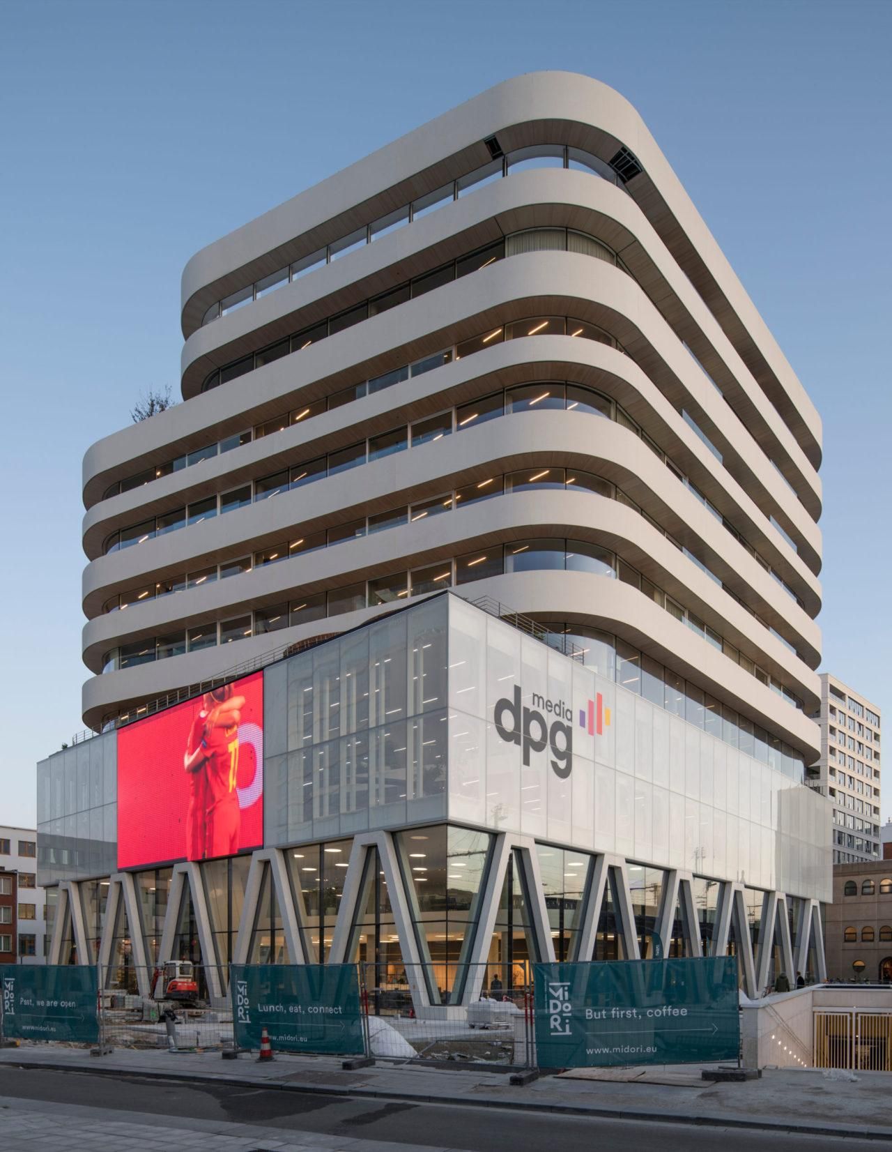 На волне новостей: проект современного офиса для DPG Media из Нидерландов – фото