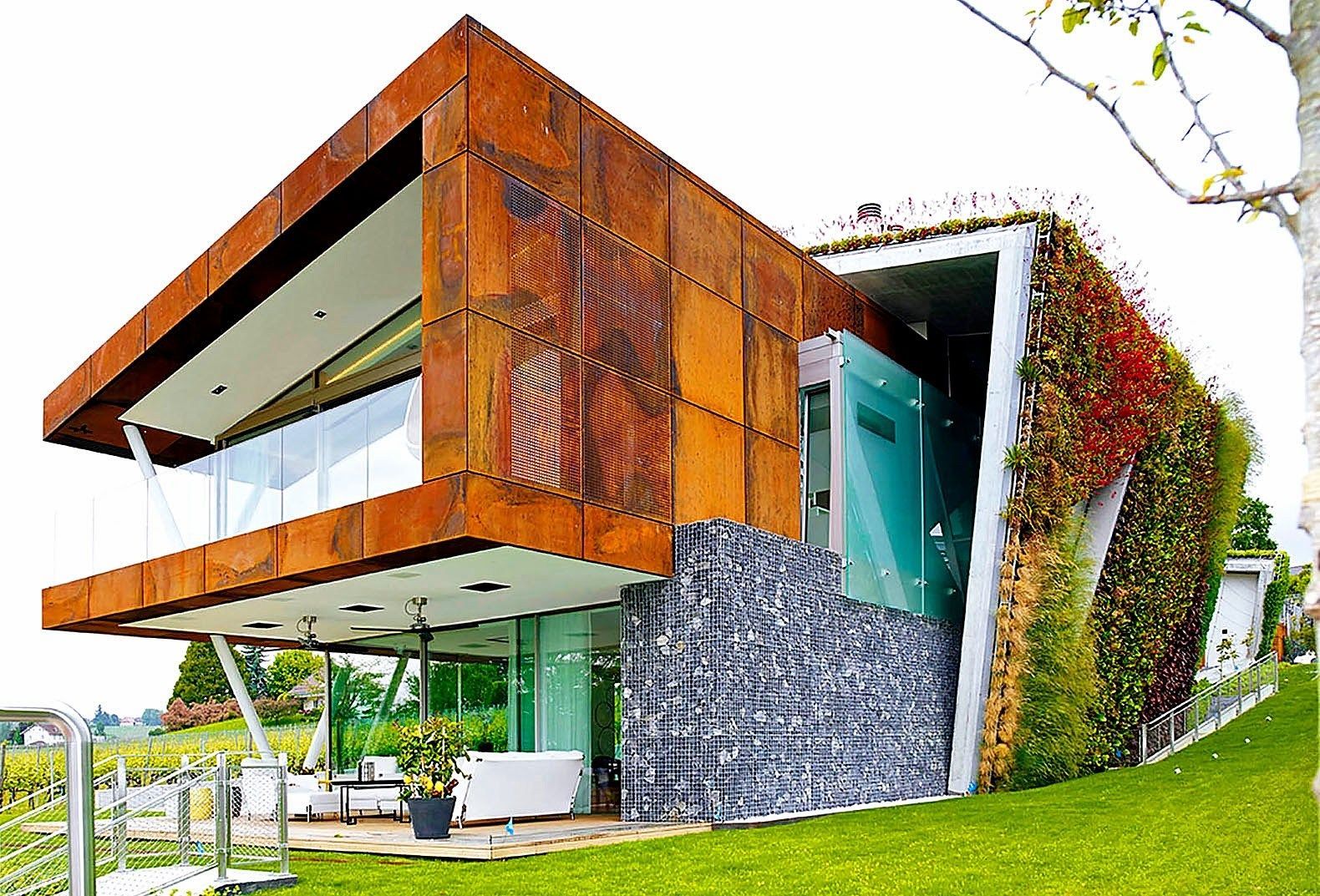Будинок в будинку: в Швейцарії побудували багатошарову ековіллу – фото 