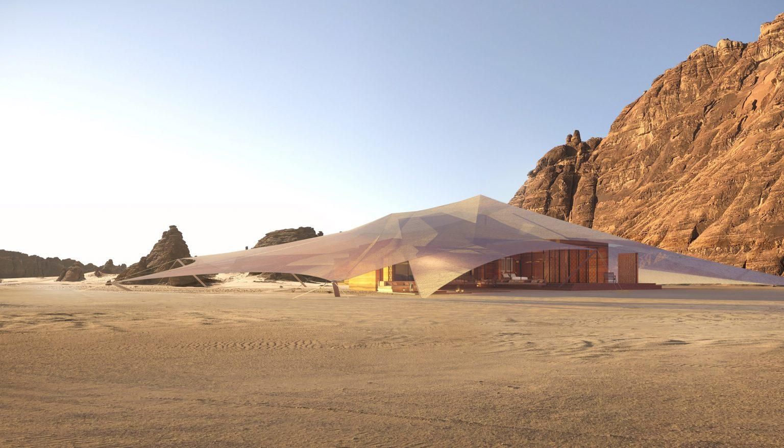 Намет з готельними умовами: в Саудівській Аравії посеред пустелі з'явиться новий курорт – фото 