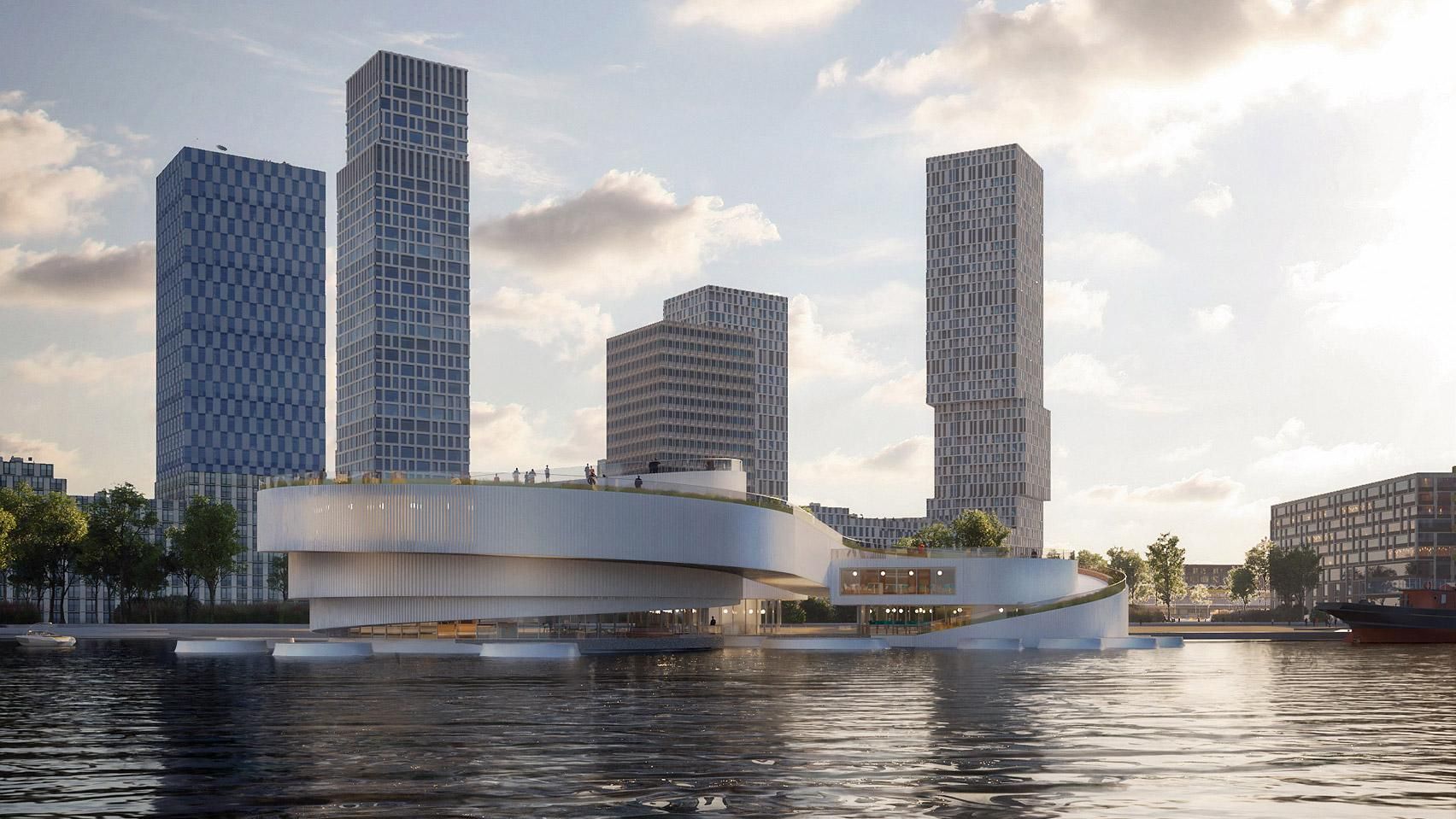 Уникальные формы и эстетика: как выглядит новый Морской центр в Роттердаме – фото