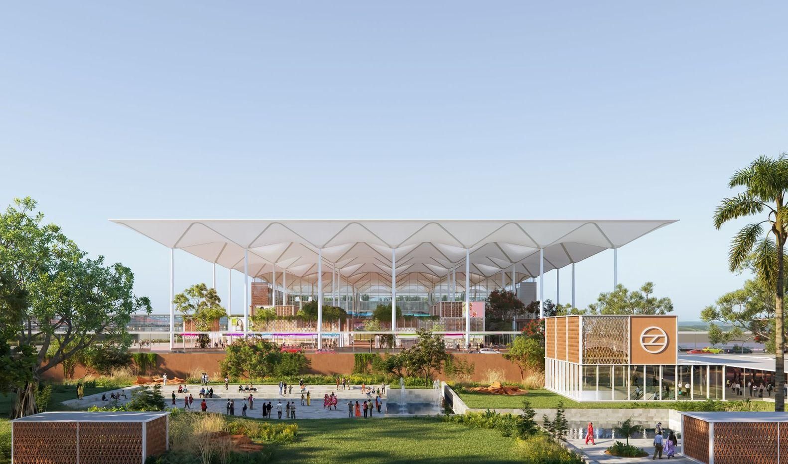 Новые ворота Дели: в Индии построят самый зеленый аэропорт Новые ворота Дели: в Индии построят самый зеленый аэропорт