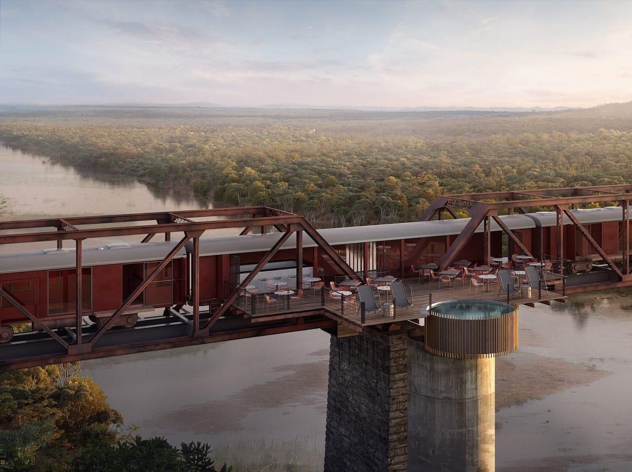 Отдых на вершине моста: фото уникального отеля в Южной Африке Отдых на вершине моста: фото уникального отеля в Южной Африке