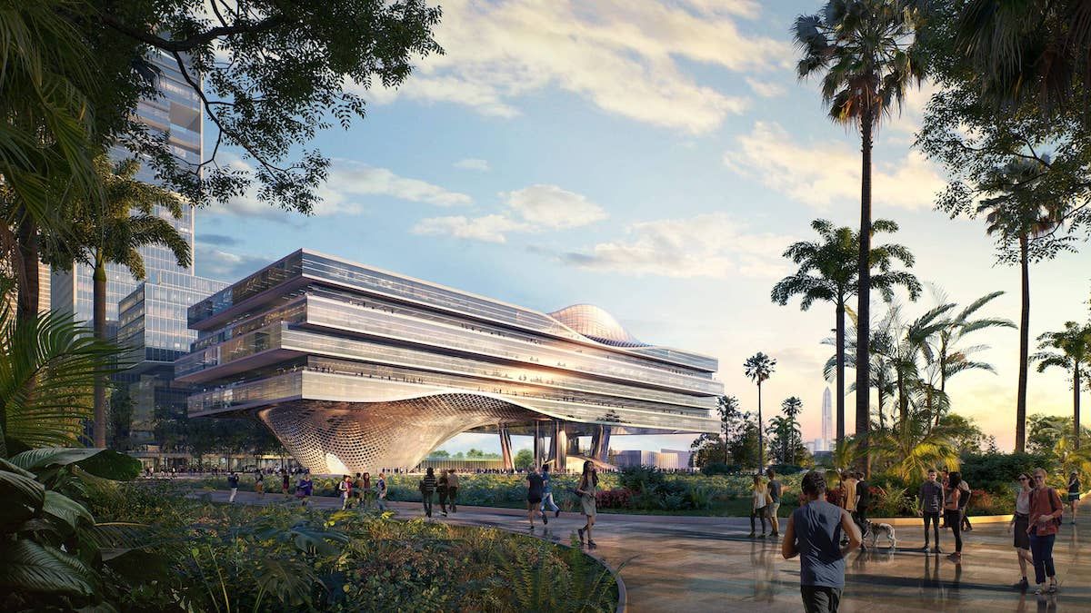 Життя після COVID: в Китаї створили офіс майбутнього, який не захочеться покидати – фото Життя після COVID: в Китаї створили офіс майбутнього, який не захочеться покидати – фото