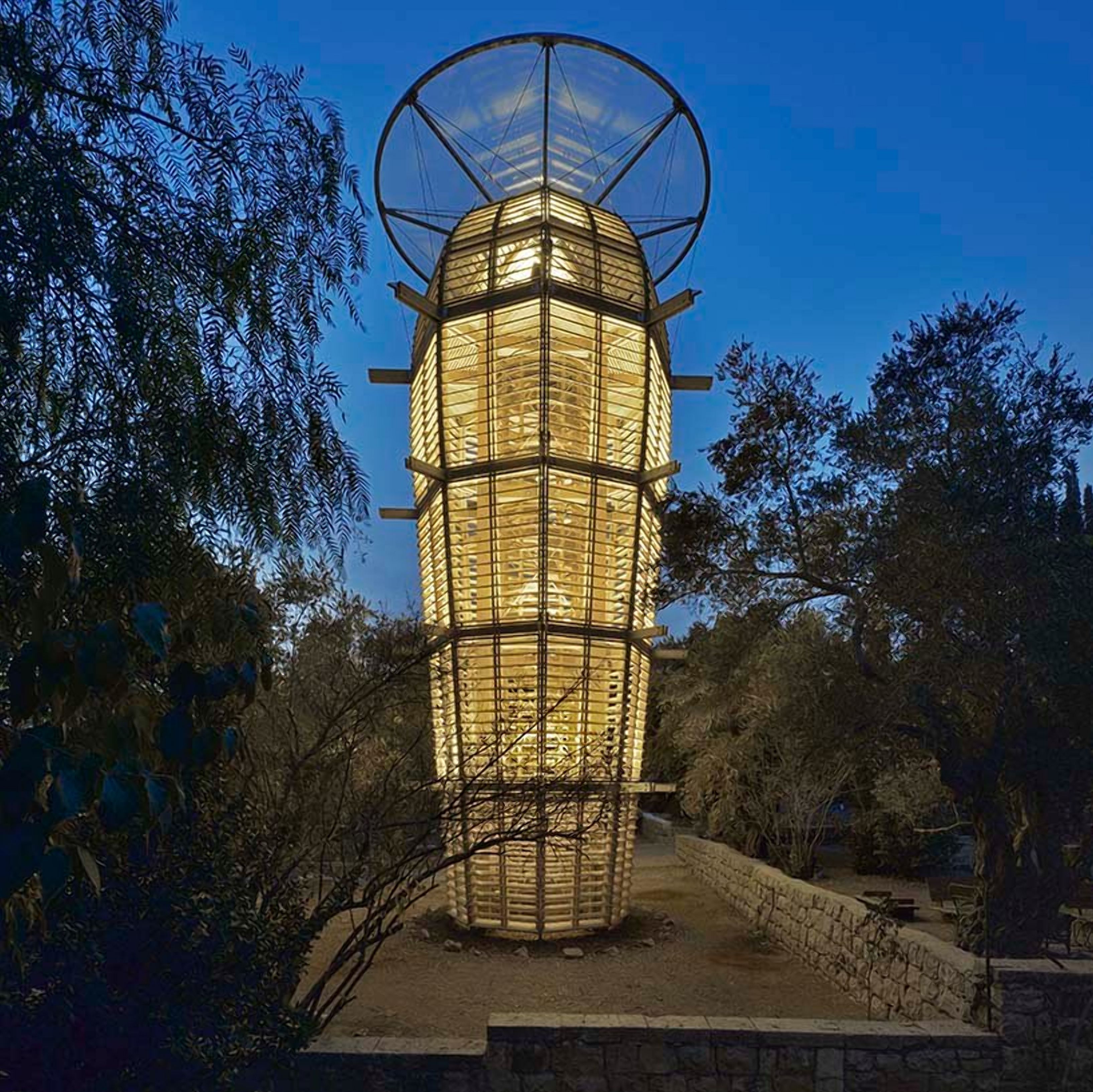 Художественный артефакт и звезды: в центре Иерусалима строят сказочную башню-обсерваторию – фото