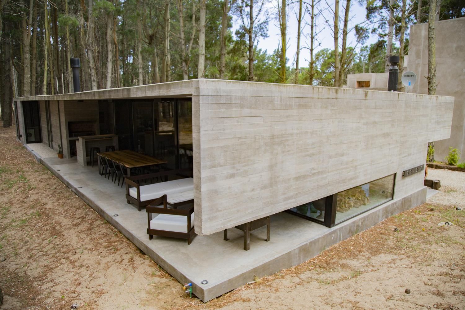 Тишина соснового леса: прекрасный вариант ландшафтной архитектуры в Аргентине – фото 