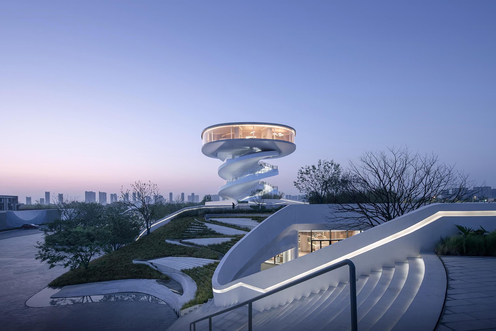Дизайн, який черпає натхнення з води та неба: новий громадський центр у Китаї – фото