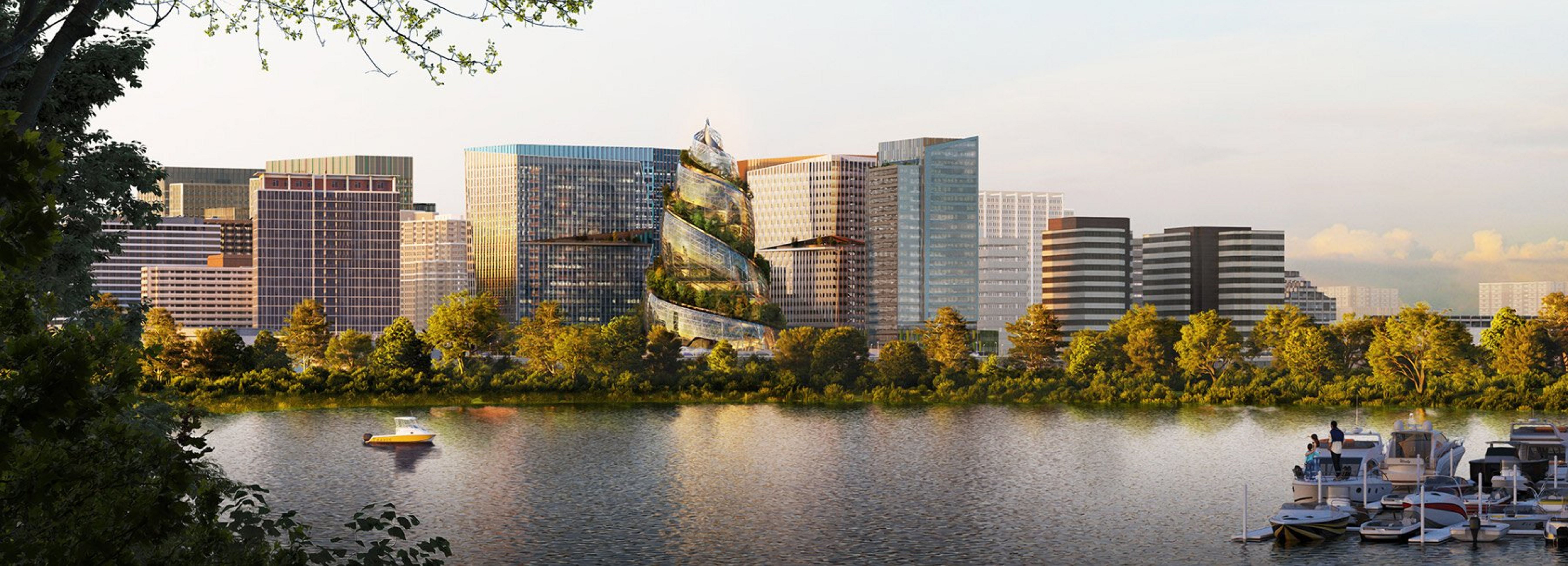 Вражаючий простір та екоспоживання: нова штаб-квартира Amazon у формі спіралі – фото  Вражаючий простір та екоспоживання: нова штаб-квартира Amazon у формі спіралі – фото