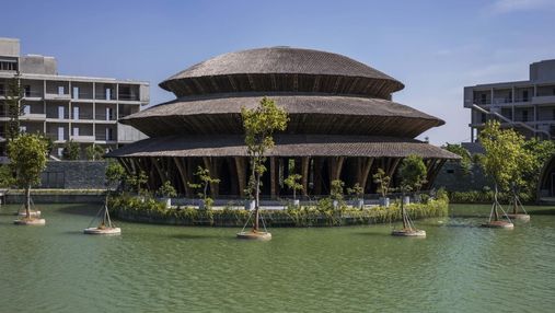 Бамбуковая романтика на озере: во вьетнамском заповеднике появился сказочный ресторан – фото 