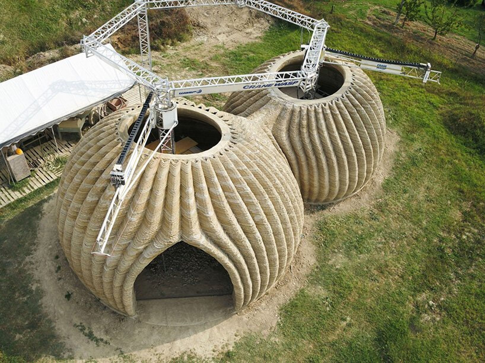 Будущее уже здесь: в Италии с помощью 3D-технологии сведут инновационную недвижимость из глины