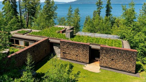 Дім мрії біля води та із зеленим дахом: у Монтані збудували унікальний дім – фото
