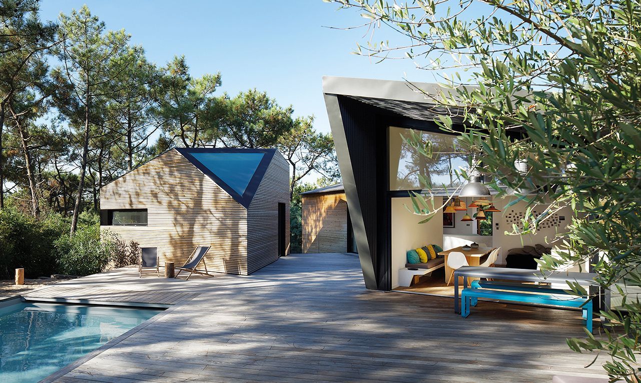 Отдых в лесу: французская вилла среди деревьев и спокойствия – фото Отдых в лесу: французская вилла среди деревьев и спокойствия – фото