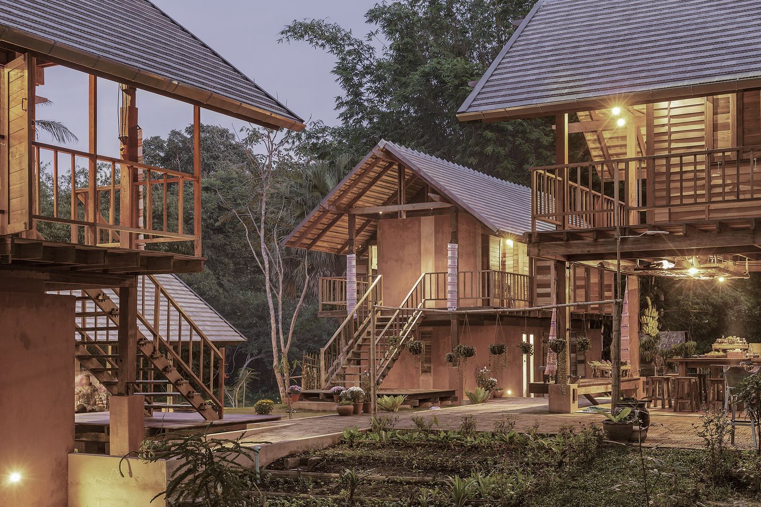 Збереження народного будівництва: вражаюче етнічне поселення в Таїланді  Збереження народного будівництва: вражаюче етнічне поселення в Таїланді