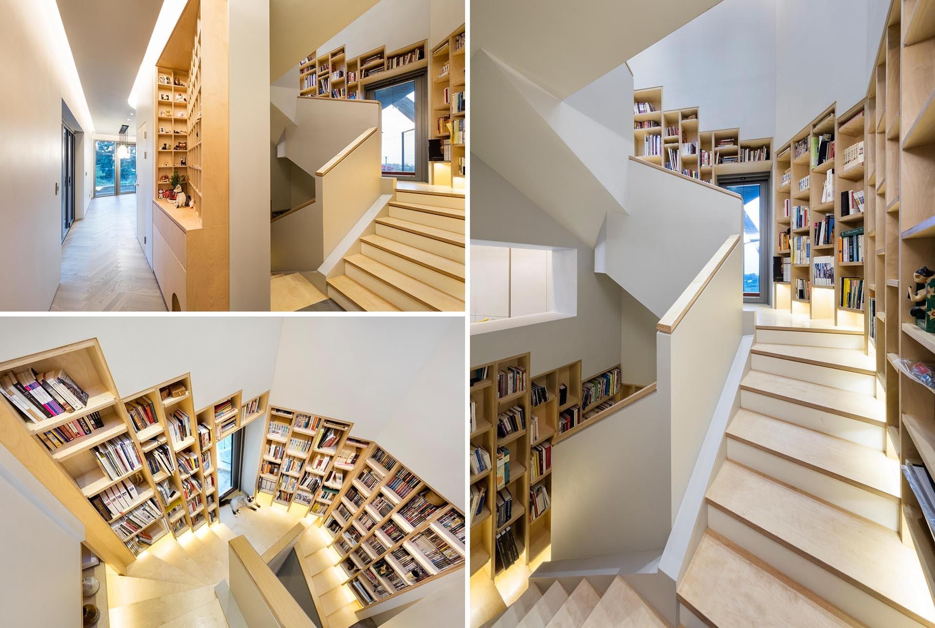 Книжная полка на весь дом: великолепный дизайн жилья для книголюбов 