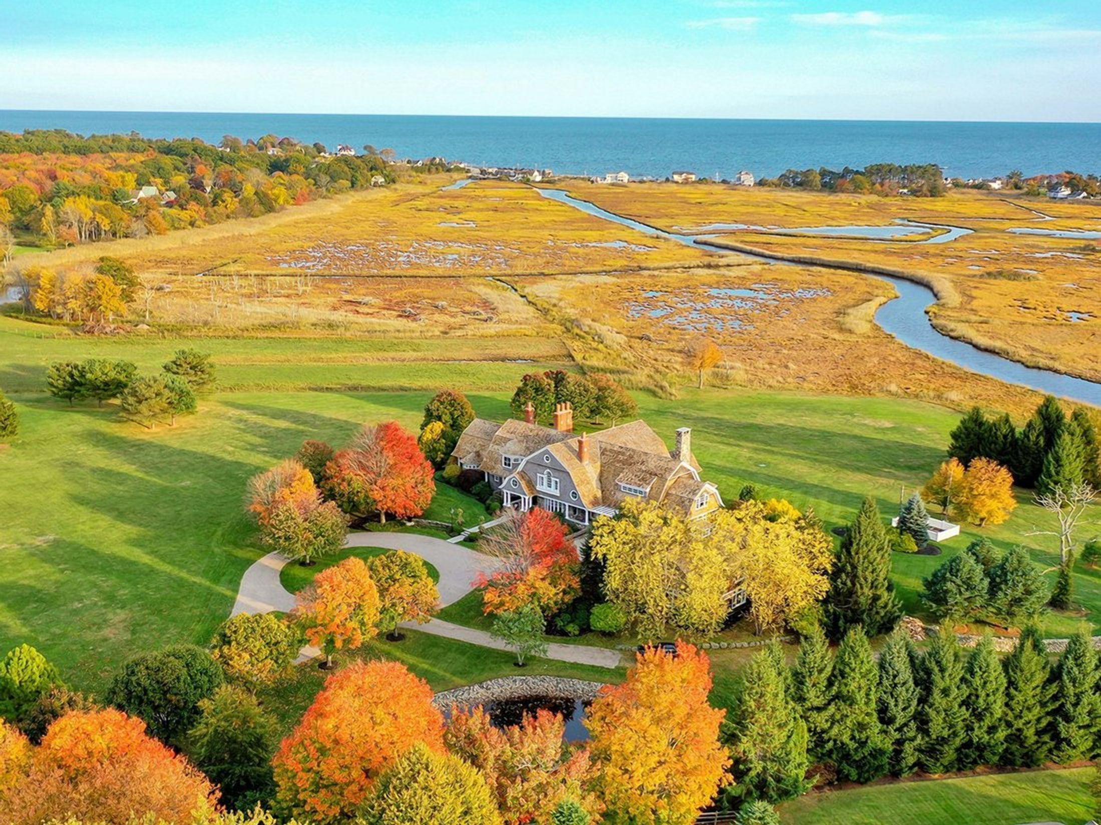 Роскошные фермерские владения: в Новой Англии продают невероятное ранчо 