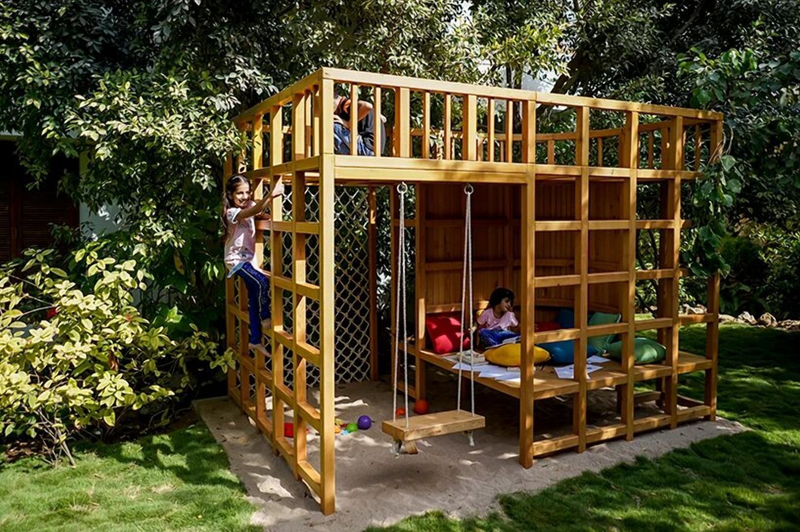 Украшение двора: как легко воплотить детскую мечту Украшение двора: как легко воплотить детскую мечту