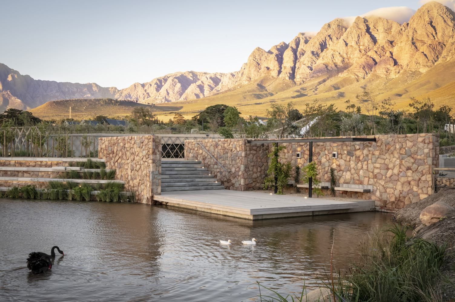 В объятиях природной сказки: волшебный ресторан посреди оазиса Южной Африки В объятиях природной сказки: волшебный ресторан посреди оазиса Южной Африки