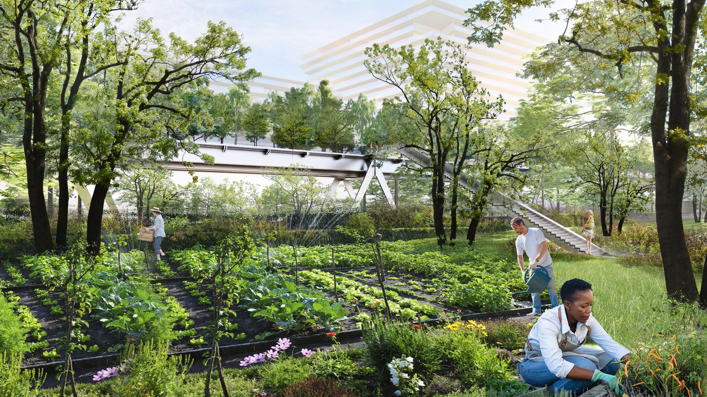 Втонути у природі: чим унікальне Олімпійське містечко у Мілані Втонути у природі: чим унікальне Олімпійське містечко у Мілані