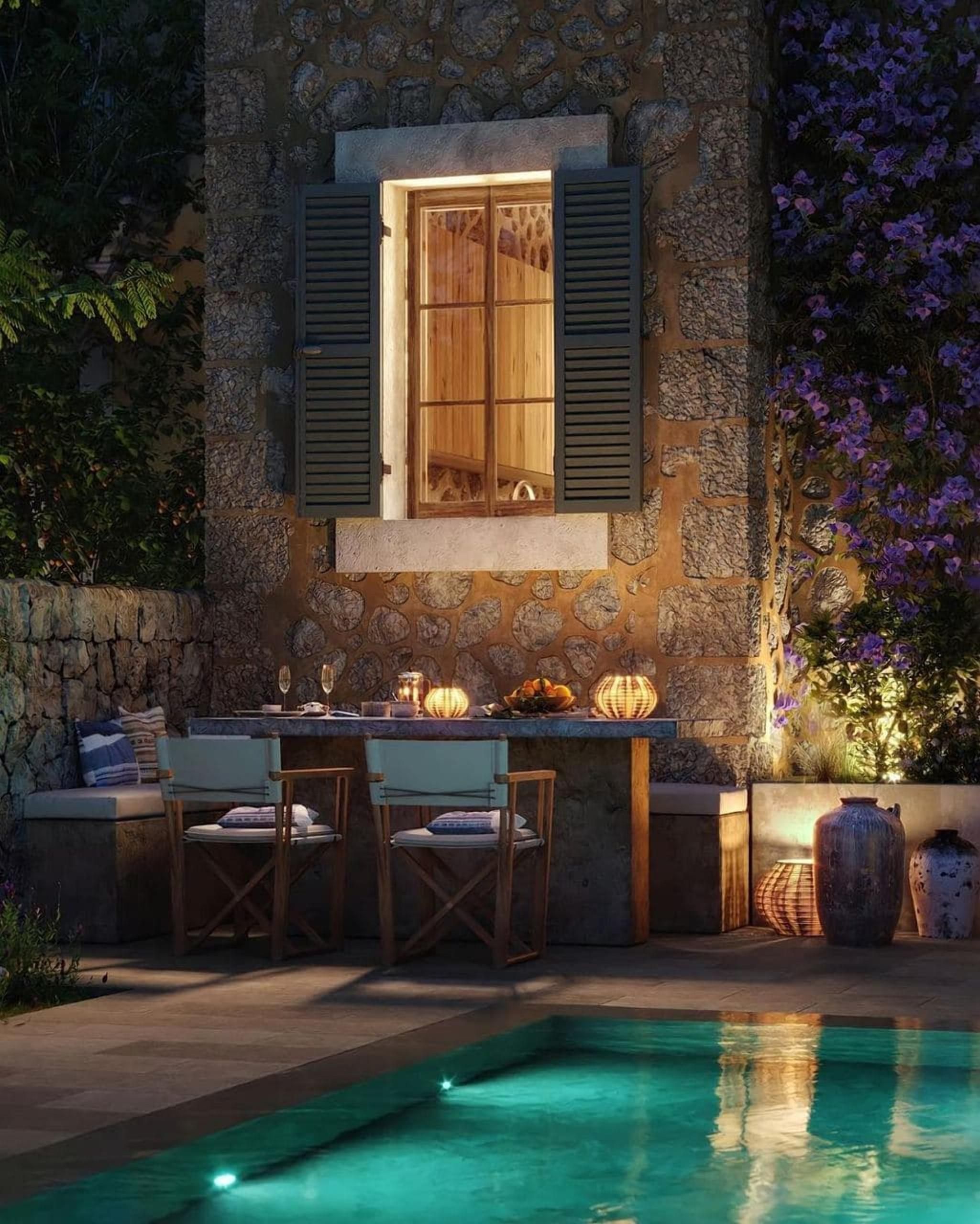 Гармонія тепла та сонячного світла: кам'яний таунхаус на Майорці надихає своїм дизайном Гармонія тепла та сонячного світла: кам'яний таунхаус на Майорці надихає своїм дизайном