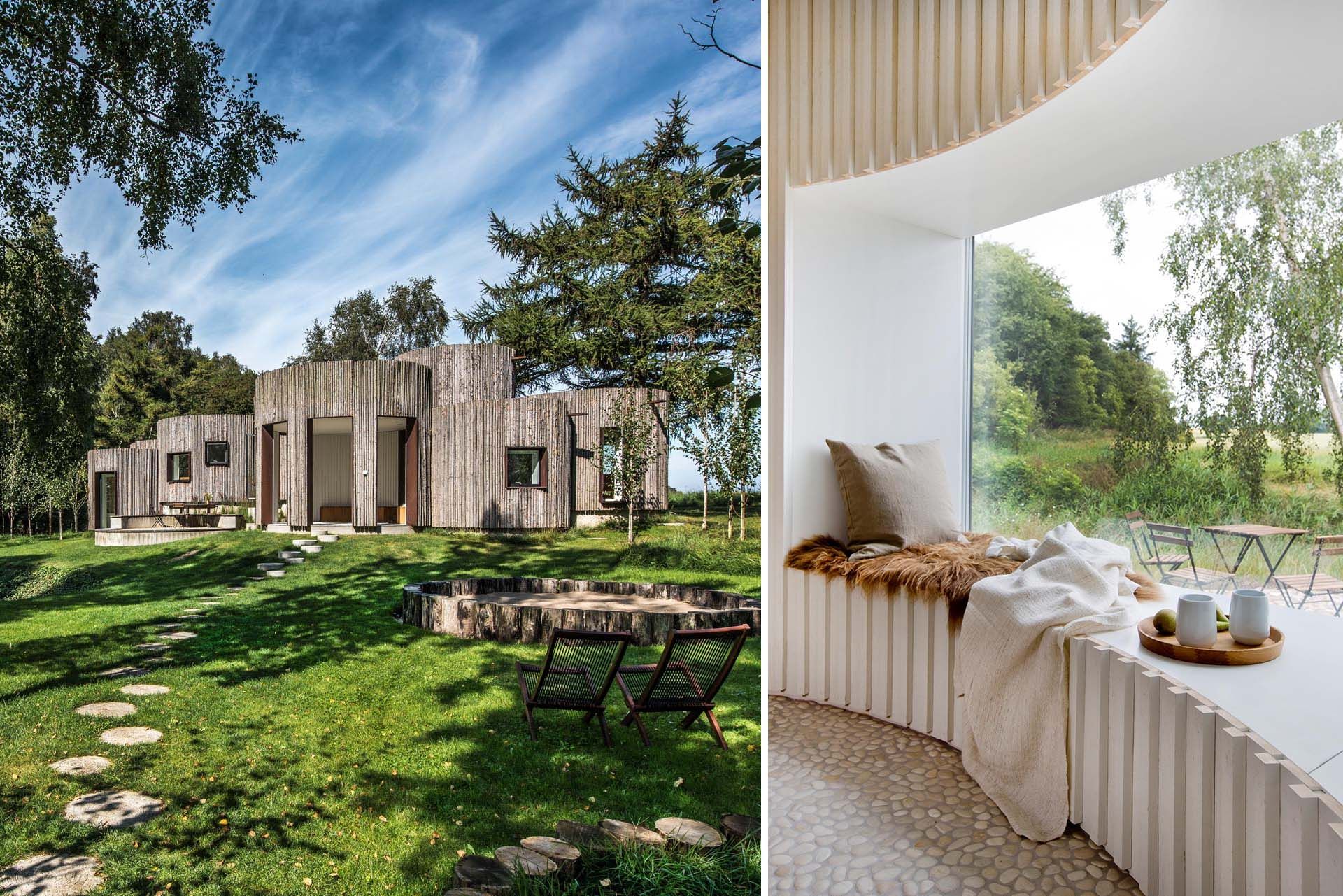 Странная форма: как выглядят цилиндрические комнаты в семейном доме Странная форма: как выглядят цилиндрические комнаты в семейном доме