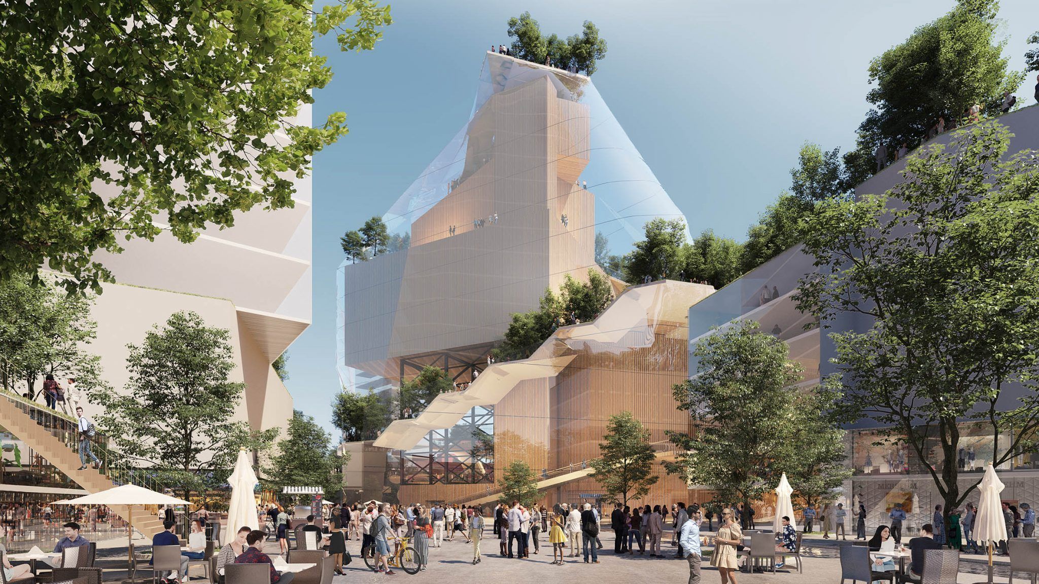 Поєднання культури та шопінгу: неймовірна реновація торгового центру Heuvel у Нідерландах