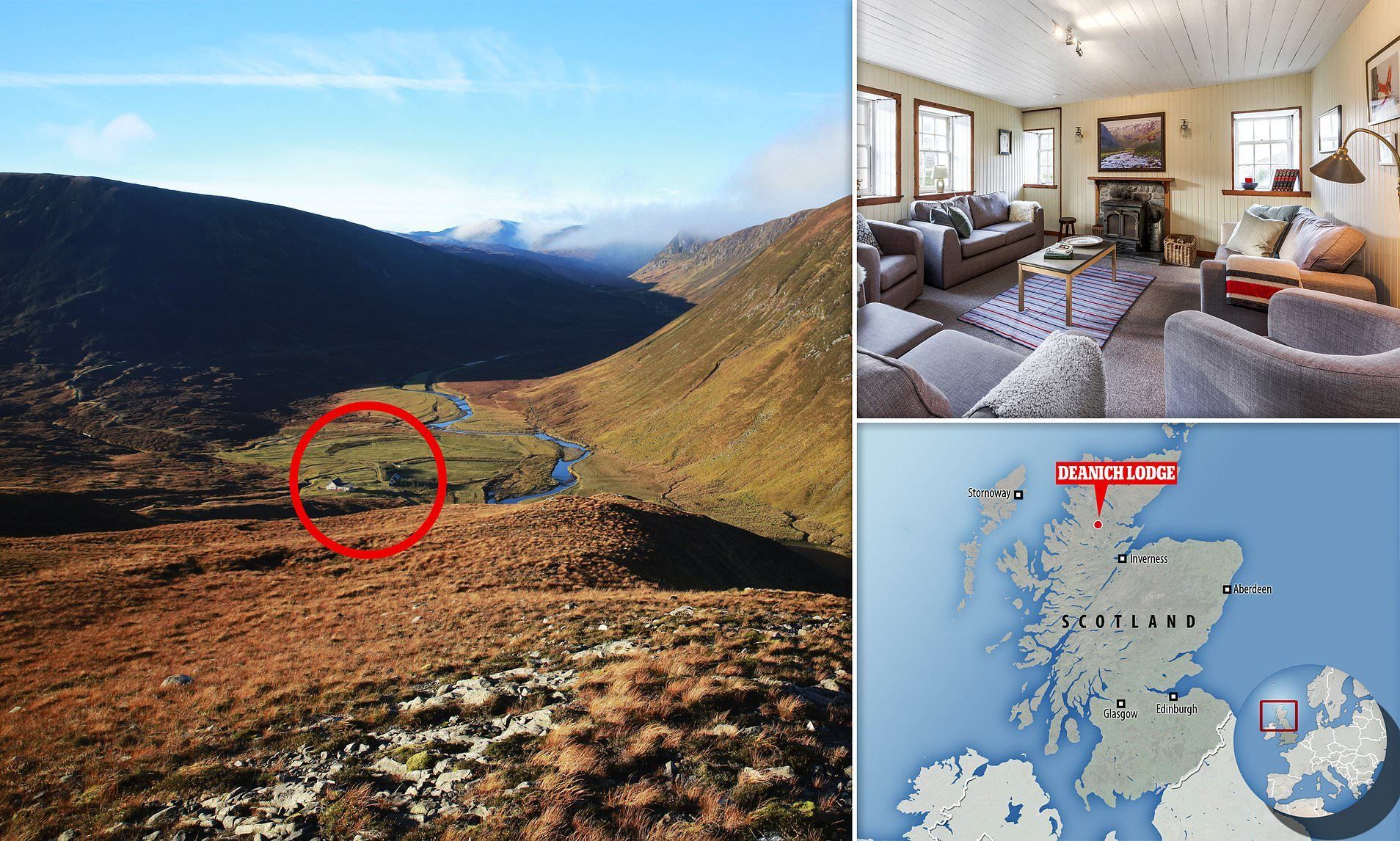 По соседству с оленями: дом-бегство от цивилизации посреди прекрасного пейзажа Великобритании По соседству с оленями: дом-бегство от цивилизации посреди прекрасного пейзажа Великобритании