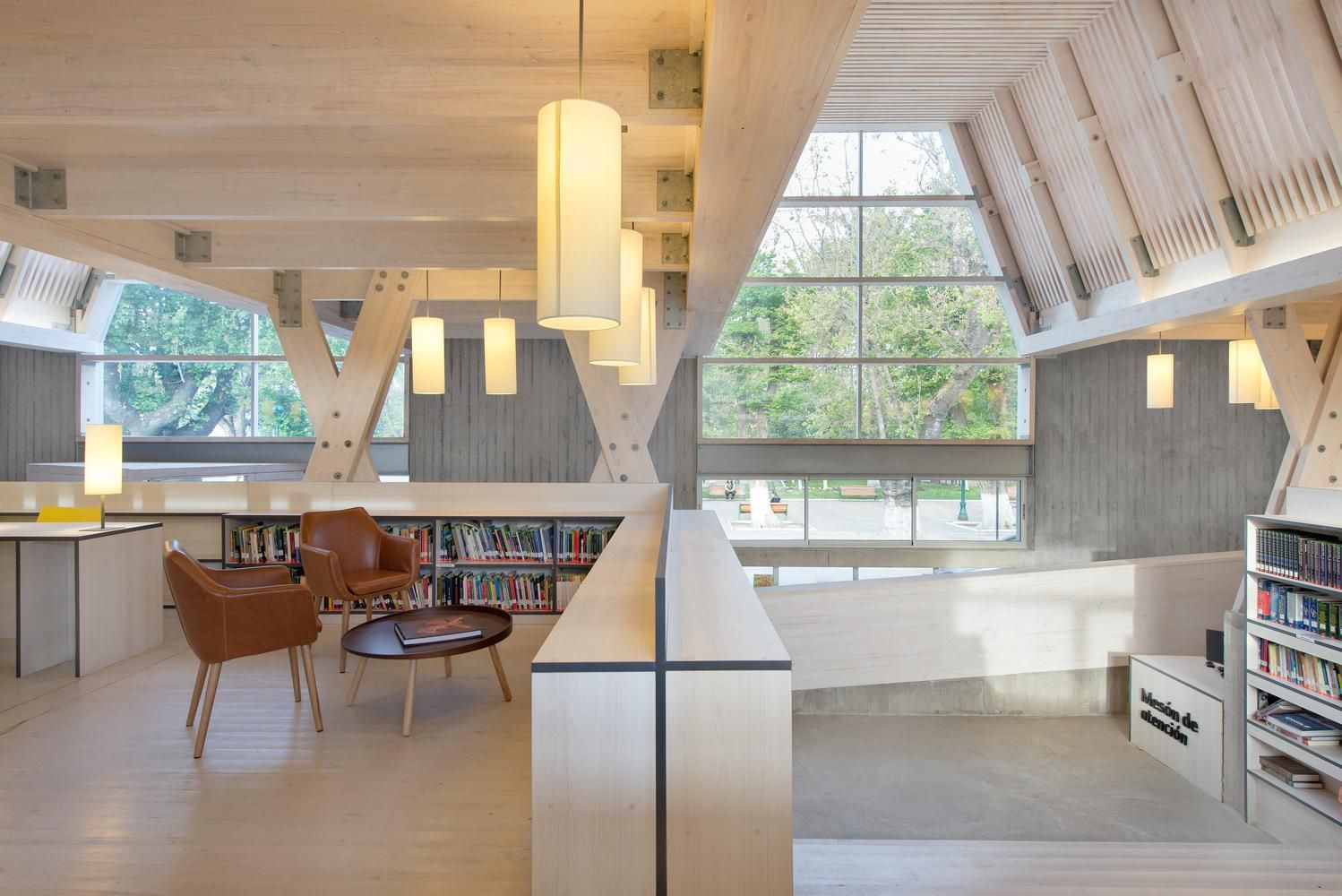Функциональный комфорт: в Чили построили невероятную публичную библиотеку 