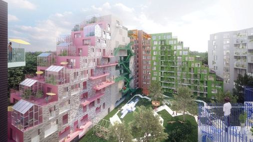 Футуристична архітектура: тематичний житловий комплекс в Амстердамі

