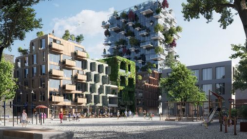 Рослинність за вікном: неймовірний житловий комплекс в Амстердамі