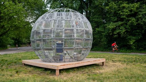 Растительный шар: инсталляция в Нью-Йорке, которая покорила жителей 